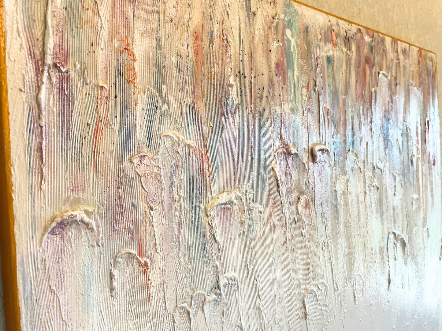 "Fading Reverie" – 30x40 Textured Acrylic on Canvas